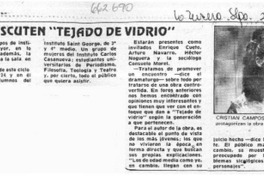 3 generaciones discuten "tejado de vidrio".  [artículo]