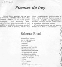 Poemas de hoy.