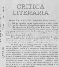 Gracia y el forastero.