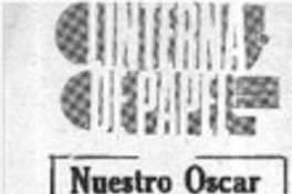 Nuestro Óscar Bermúdez  [artículo] Andrés Sabella.