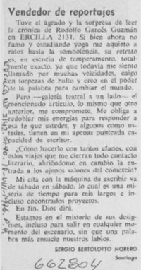 Vendedor de reportajes