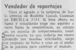 Vendedor de reportajes