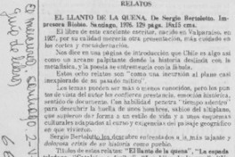 El llanto de la quena.