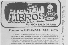 Poemas de Alejandra Basualto