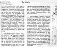 La Orientación y los profesores.  [artículo]