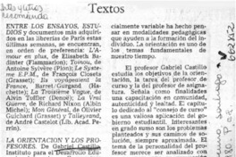 La Orientación y los profesores.  [artículo]