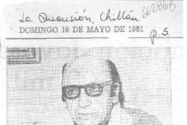 Sobre Edwards Bello habló el poeta Alfonso Calderón