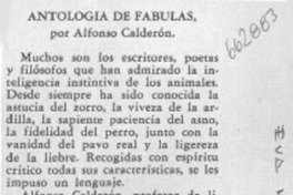 Antología de fábulas