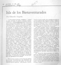 Isla de los bienaventurados