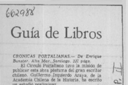 Crónicas portalianas.  [artículo]