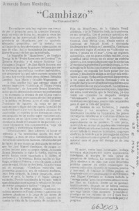 "Cambiazo"