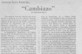 "Cambiazo"