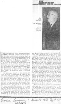 El Hermano Asno  [artículo] Erico Carrasco.