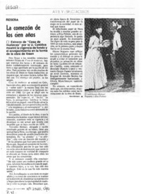 La Comezón de los cien años  [artículo] Hans Ehrmann.
