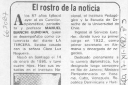 El rostro de la noticia.