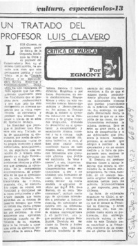 Un tratado del profesor Luis Clavero  [artículo] Egmont.