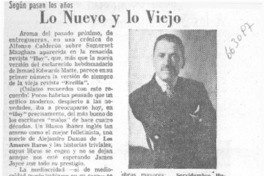 Lo nuevo y lo viejo