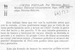 Cocina popular