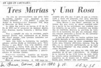 Tres Marías y una Rosa.
