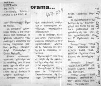 Poetas chilenos de hoy.  [artículo]