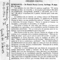 Creación poética.  [artículo]