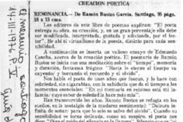 Creación poética.  [artículo]