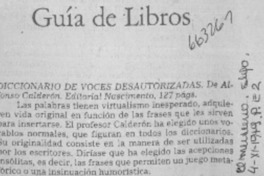 Guía de libros.  [artículo]