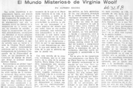 El mundo misterioso de Virginia Woolf