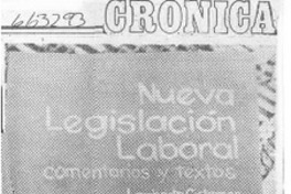 Legislación laboral.