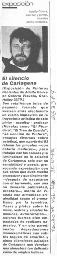 El silencio de Cartagena.