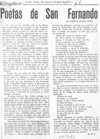 Poetas de San Fernando