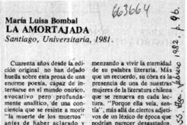 La amortajada.  [artículo]