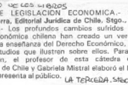 Manual de legislación económica.  [artículo]