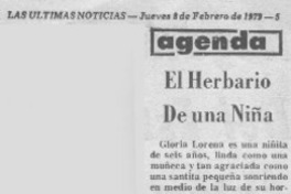 El herbario de una niña