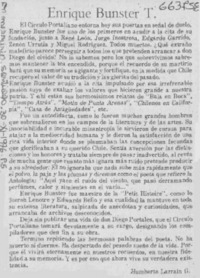 Enrique Bunster T.
