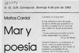 Mar y poesía