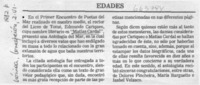 Edades.