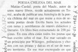 Poesía chilena del mar