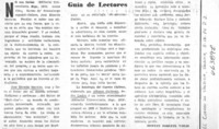 Guía de lectores.