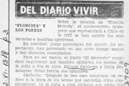 "Florcita" y otros poetas.
