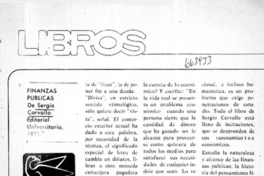 Finanzas públicas.  [artículo]