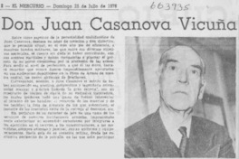 Don Juan Casanova Vicuña