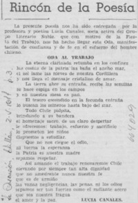 Rincón de la poesía