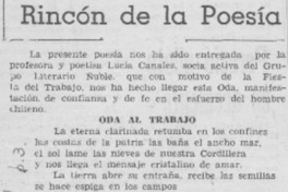 Rincón de la poesía