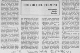 Color del tiempo