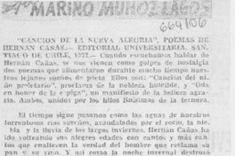 Canción de la nueva alegría