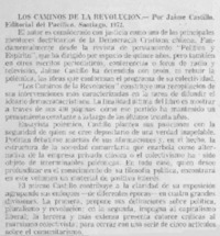 Los Caminos de la revolución.