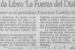 Circula libro "La fuerza del diálogo".