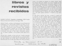 Libros y revistas recibidos