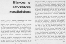 Libros y revistas recibidos